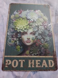 8x10 tin sign
