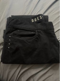 Men black jeans