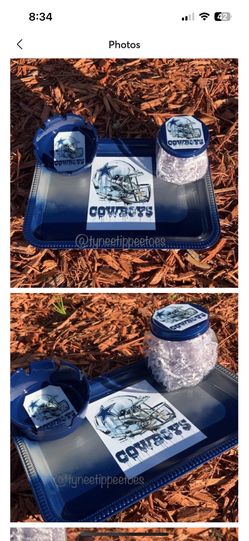 Cowboys Custom Tray Set $38
