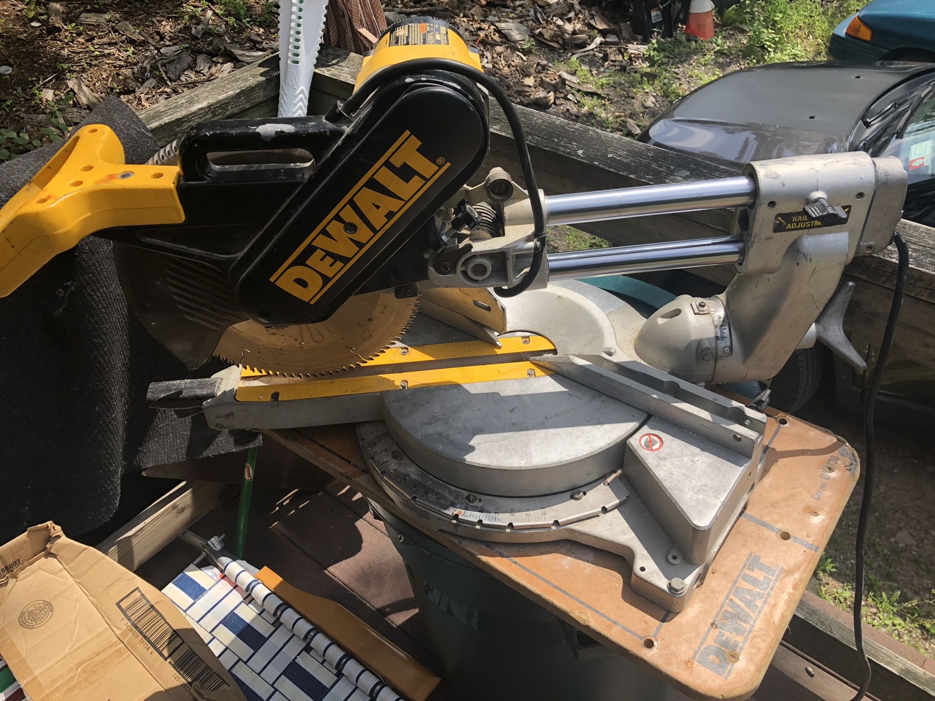 DeWalt miter saw 12 inch power cord