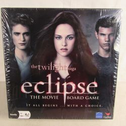 Twilight Saga - Eclipse - Movie Board Game~New & Sealed In The Box
