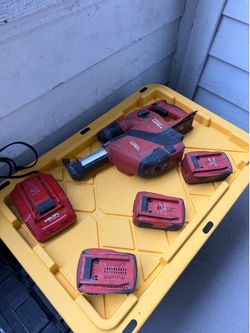 Hilti TE 6-A22 TE DRS 6-A Hammer Drill with Batteries & Charger