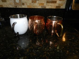 Moscow Mule Mugs Set of 3