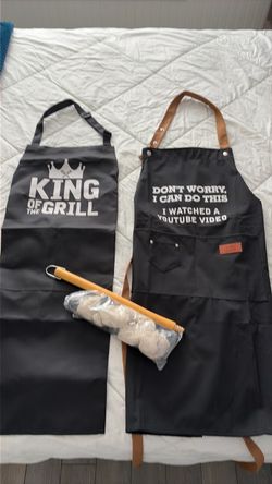 BBQ Grill Aprons Set of Two