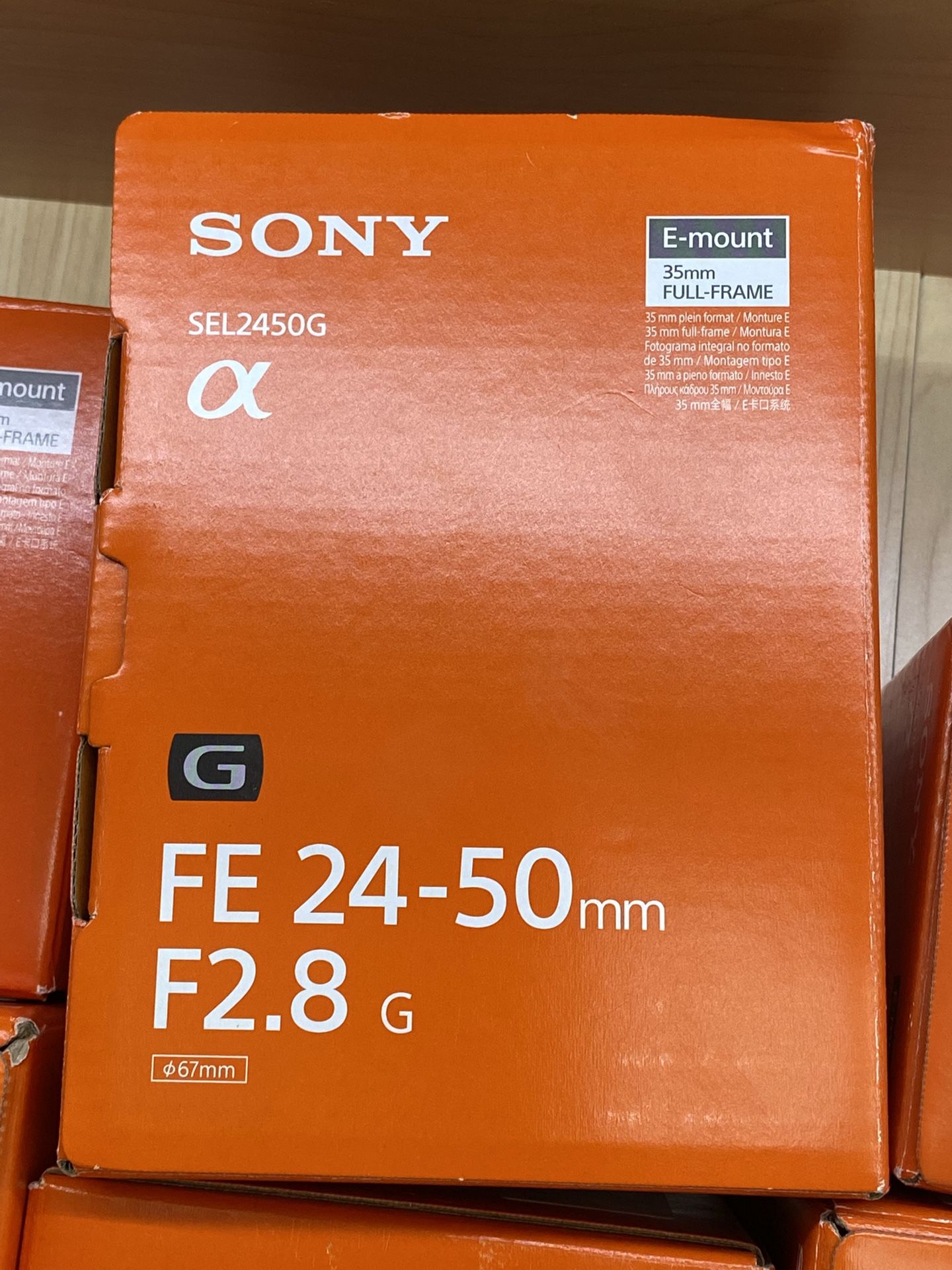 Sony FE 24 50mm F2.8 G