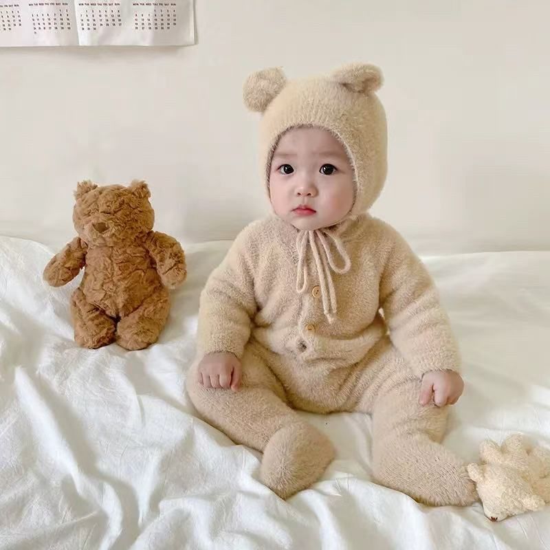 One-piece Bear Cloth for Toddler, Size: 80