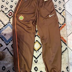 Brand New with tags Men’s Nike San Antonio Spurs Official Player Issued City Edition Showtime Tear Away Pants Size Medium