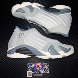 Jordan 14 Wolf Grey Size 4