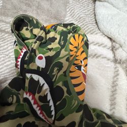 Bape Hoodie Green