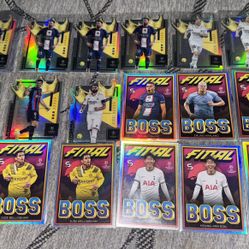 Lots Of Soccer Cards All In Excellent Condition 