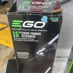 EGO POWER+ Multi-Head System String Trimmer Attachment Model #: STA1500