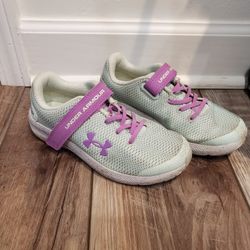 Under Armour Kids Girls Sports Shoes Size 1.5 Y