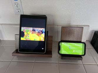 iPad Or Tablet And Cellphone Holder