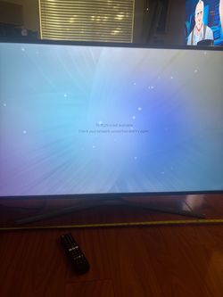 44 inch Samsung Flat Screen 4k Smart TV with Remote