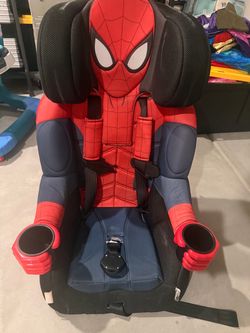 Car seat de Spider-Man para niños entre 4 a 10 años