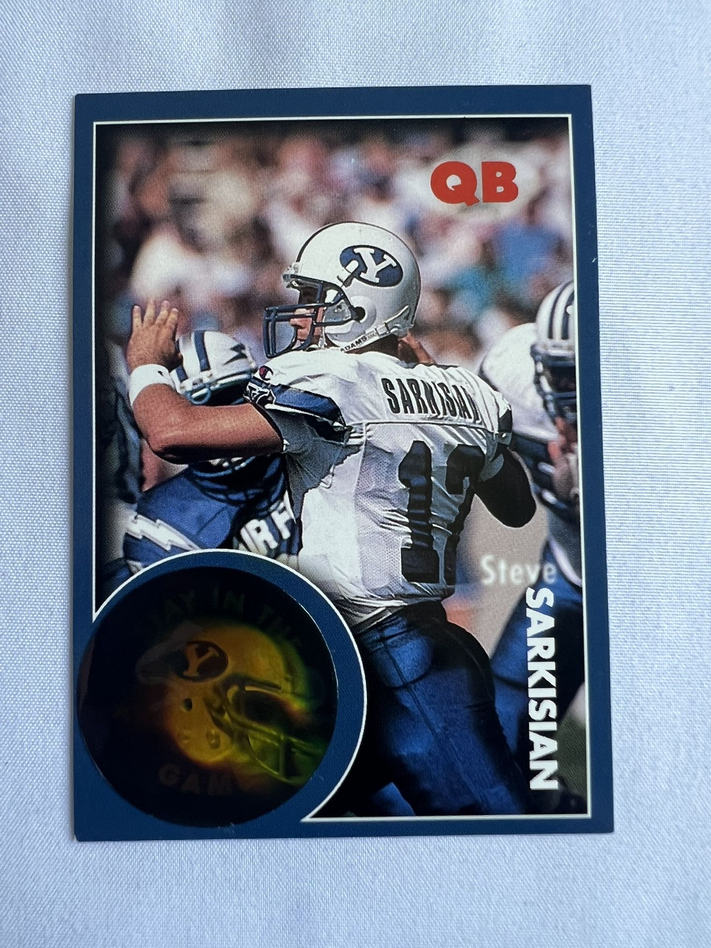 Steve Sarkisian BYU Football QB 1996 RARE Brigham Young Cougars