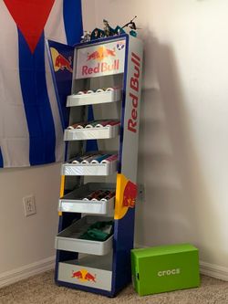 Red Bull drink stand