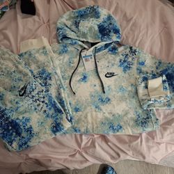 Nike Mens Sweatsuit Set Medium BEST OFFER 