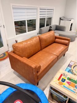 One year old couch sofa