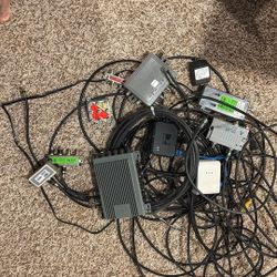 Direct TV  Splitters, Co-ax Cables