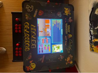 Cocktail arcade cabinet