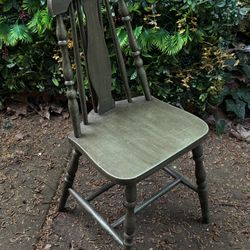 Chair Painted Green Nice Chair