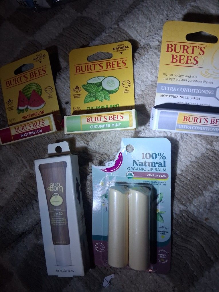 Brand New Assorted Lip Balma Bundle....