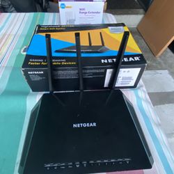Nighthawk router, and plug-in extenders