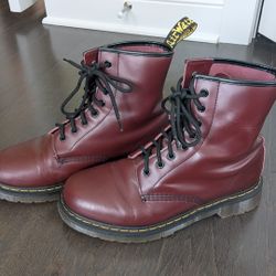 Doc Martin Boot - All Leather (Dark Red) - US Men's 9