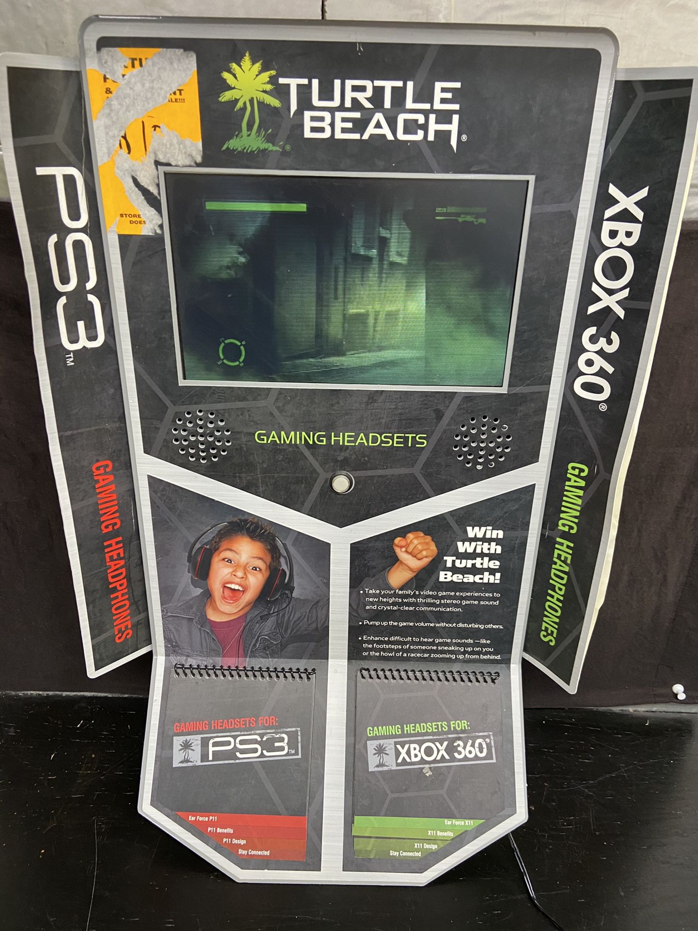 PS3/ XBox 360 Headphone Advertisement 