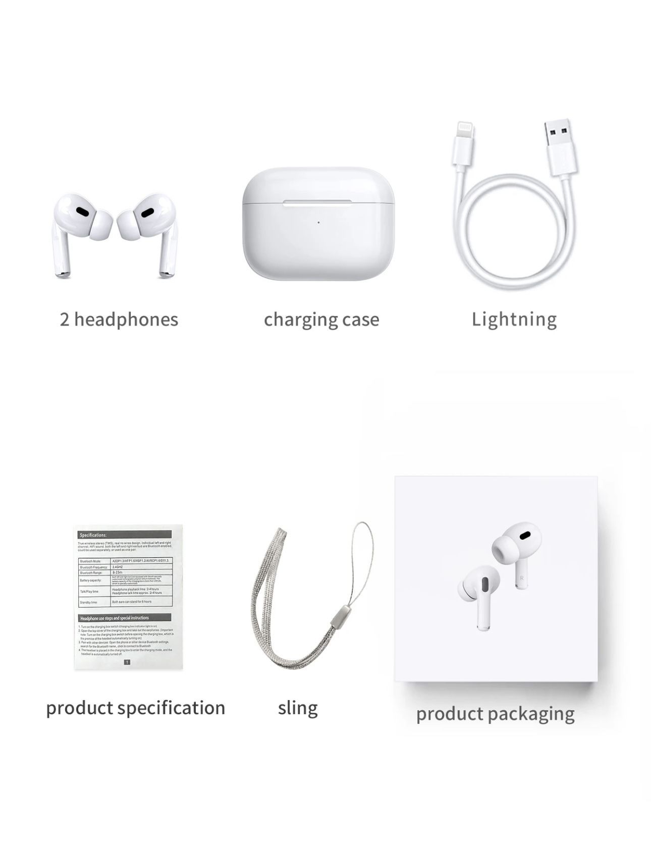 AirPods iPhone Android Laptop