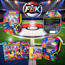 Pokemon TCG Mega Charizard X ex Tin Sealed Preorder