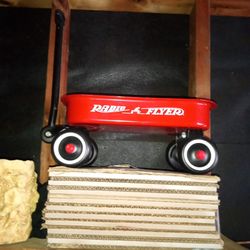 Vintage Radio Flyer Metal Toy 