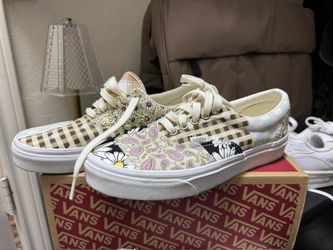 Patchwork Vans Womens Size 8.5