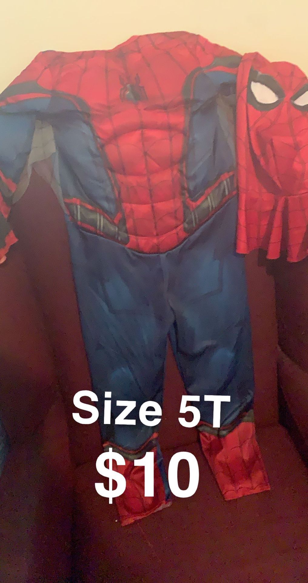 Spider-Man Halloween Costume 5t