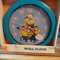Minions Wall Clock (Original, Unopened)