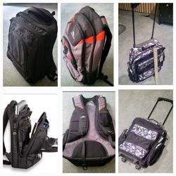 Backpacks And Small Travel Bag - $14 To $30 Each