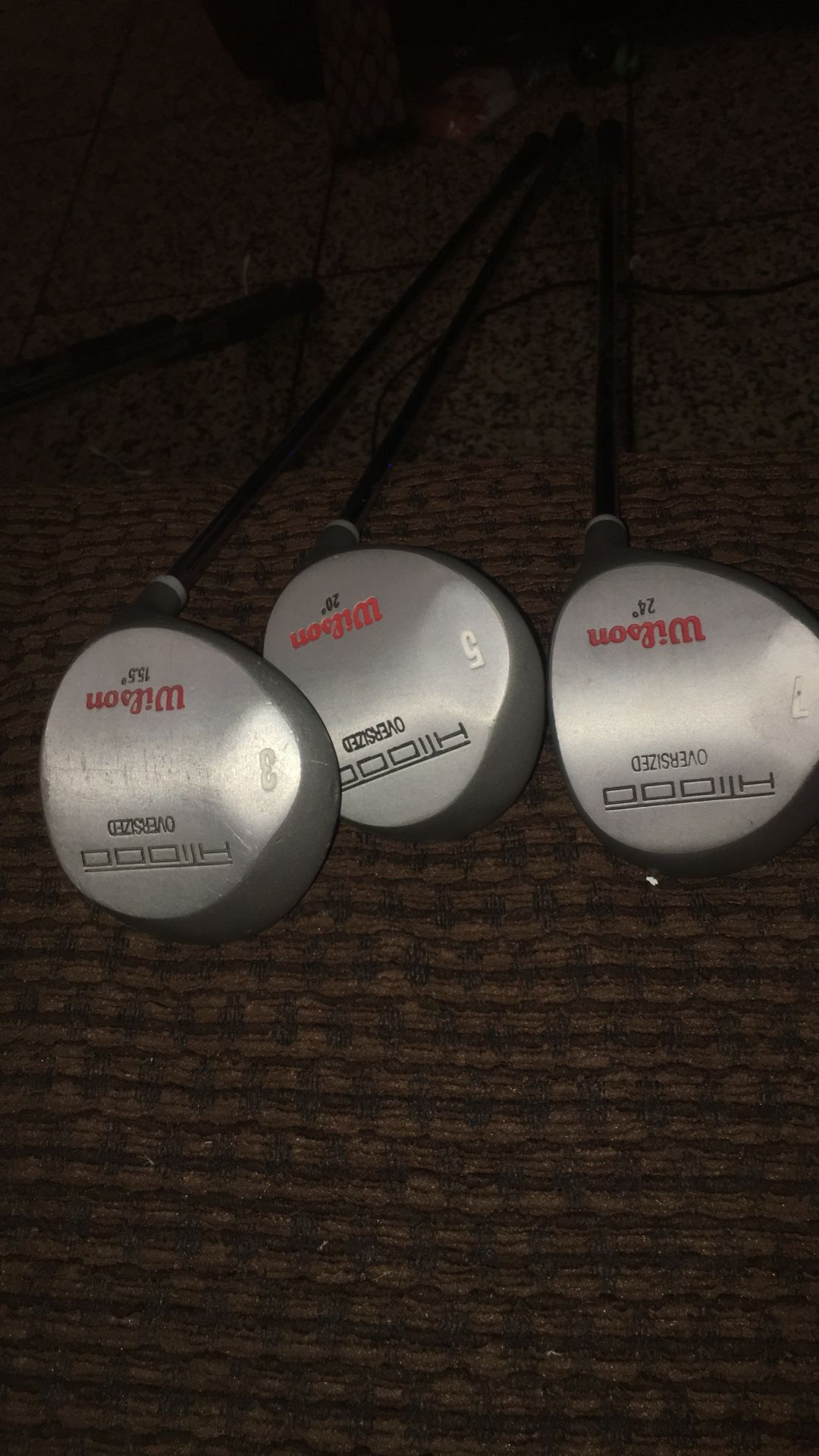 Golf Wilson Drives Set Of 3 $60