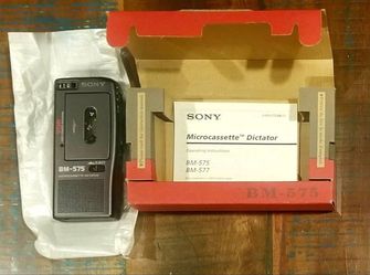 Sony BM-575 V Microcassette recorder