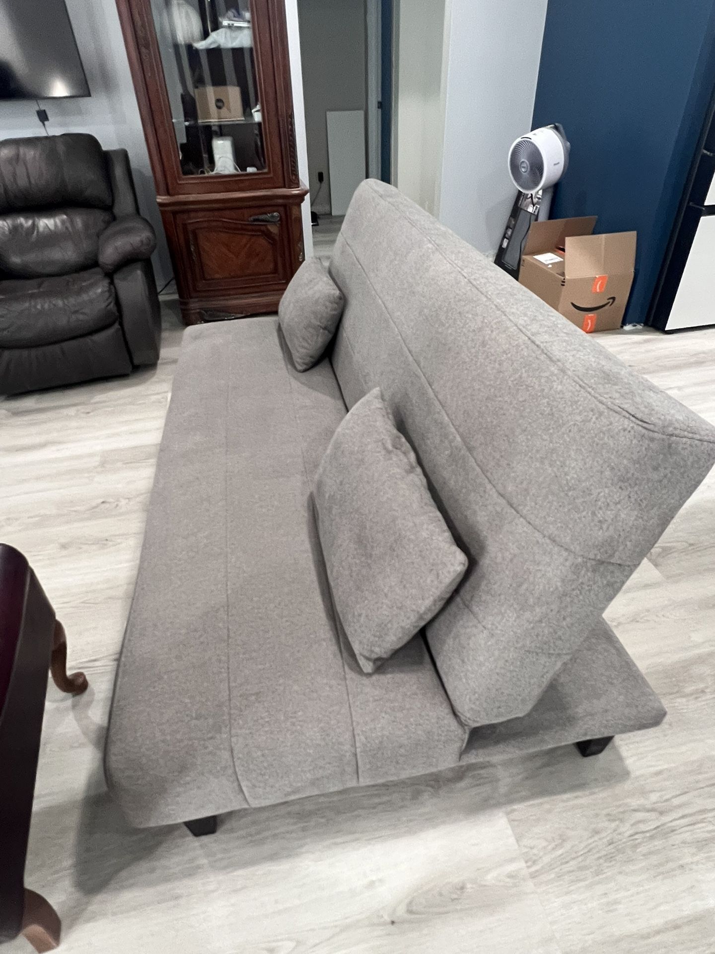 Gray Sofa Bed – $200 – Less Than 1 Year Old