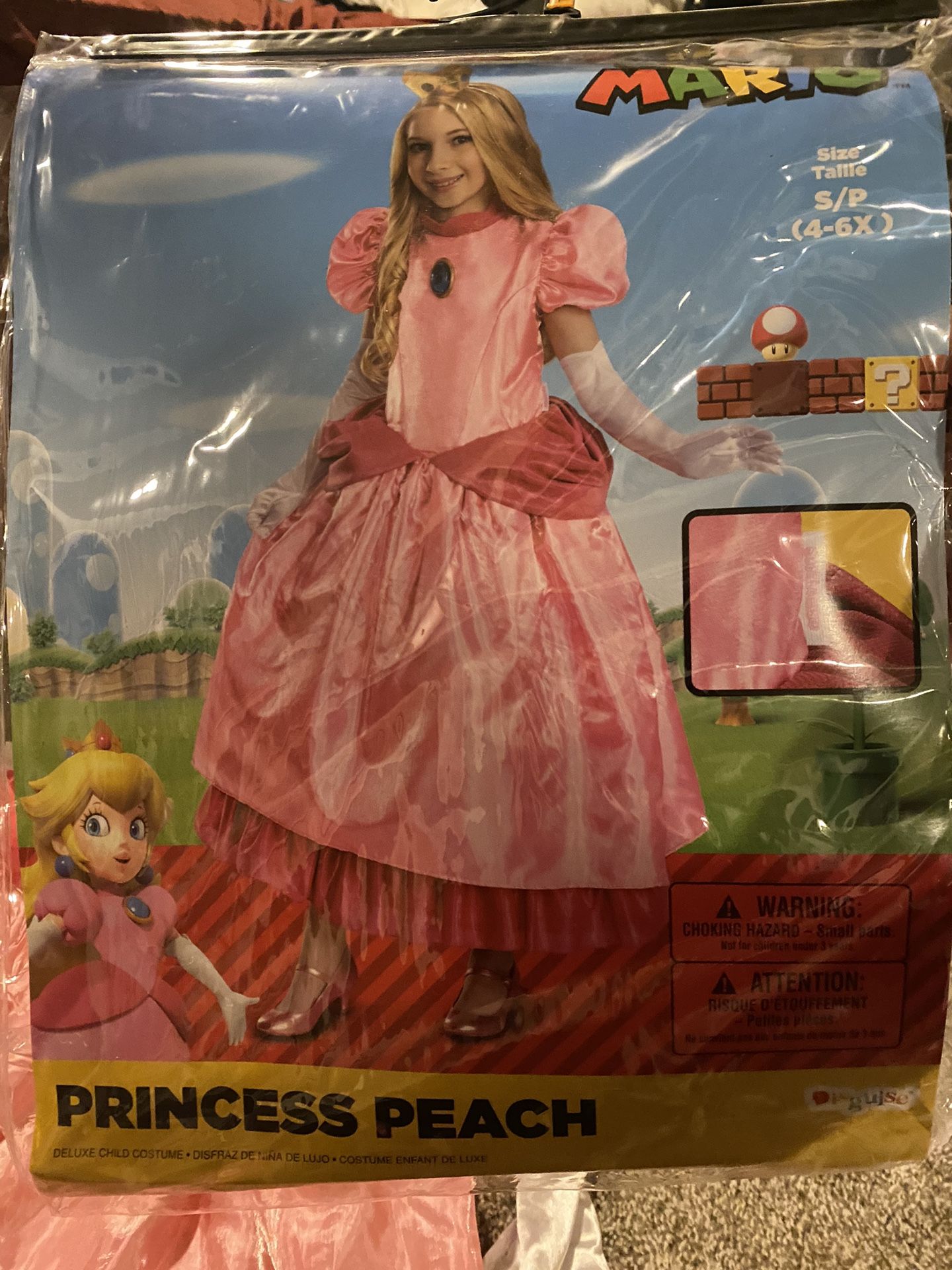 Halloween Costume - Princess Peach