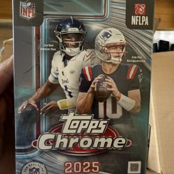 Topps Chrome NFL Hanger Boxes