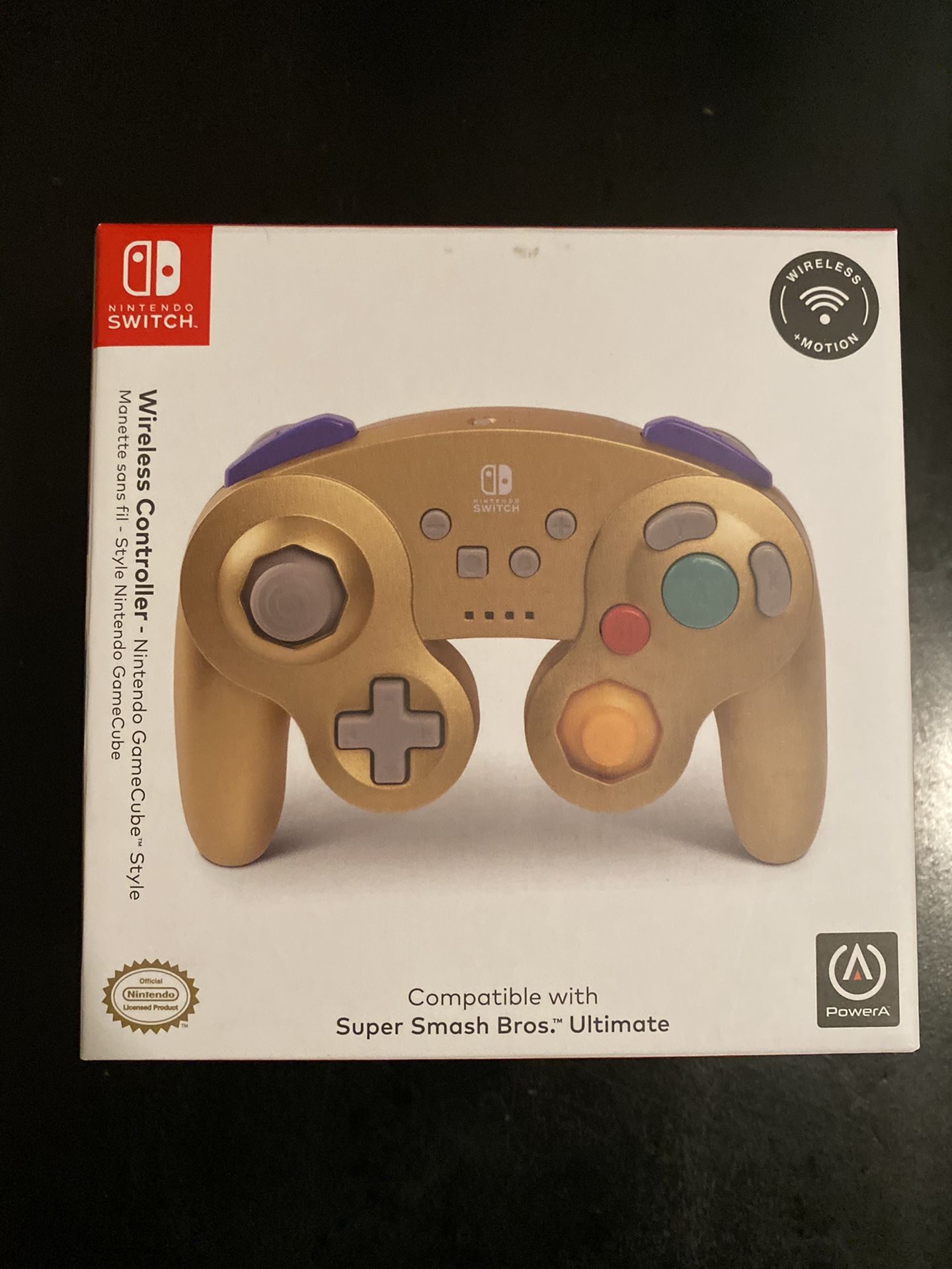 Nintendo Switch GameCube wireless controller- Gold