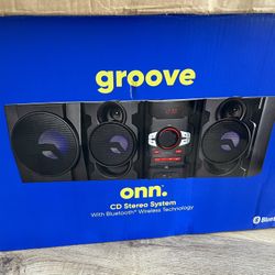 Onn 1000 Watt Stereo System with Bluetooth 
