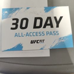 30 Day Trial Pass To Ufc Fit 