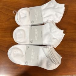 Woman’s White Socks 