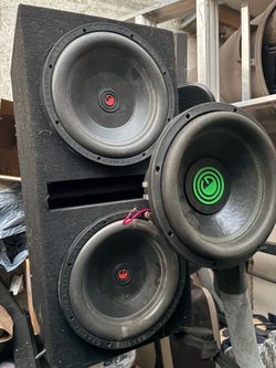 12” gravity subwoofers