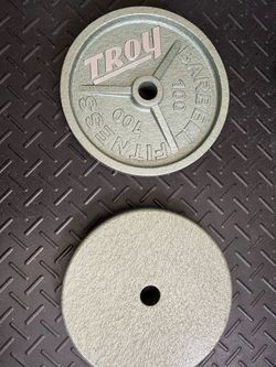 Troy 100lb Weight Plates
