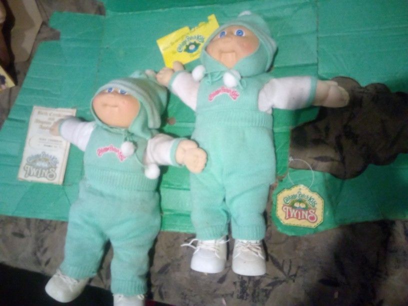 1983-84 Cabbage Patch Kids Collectables. Never Played Withs