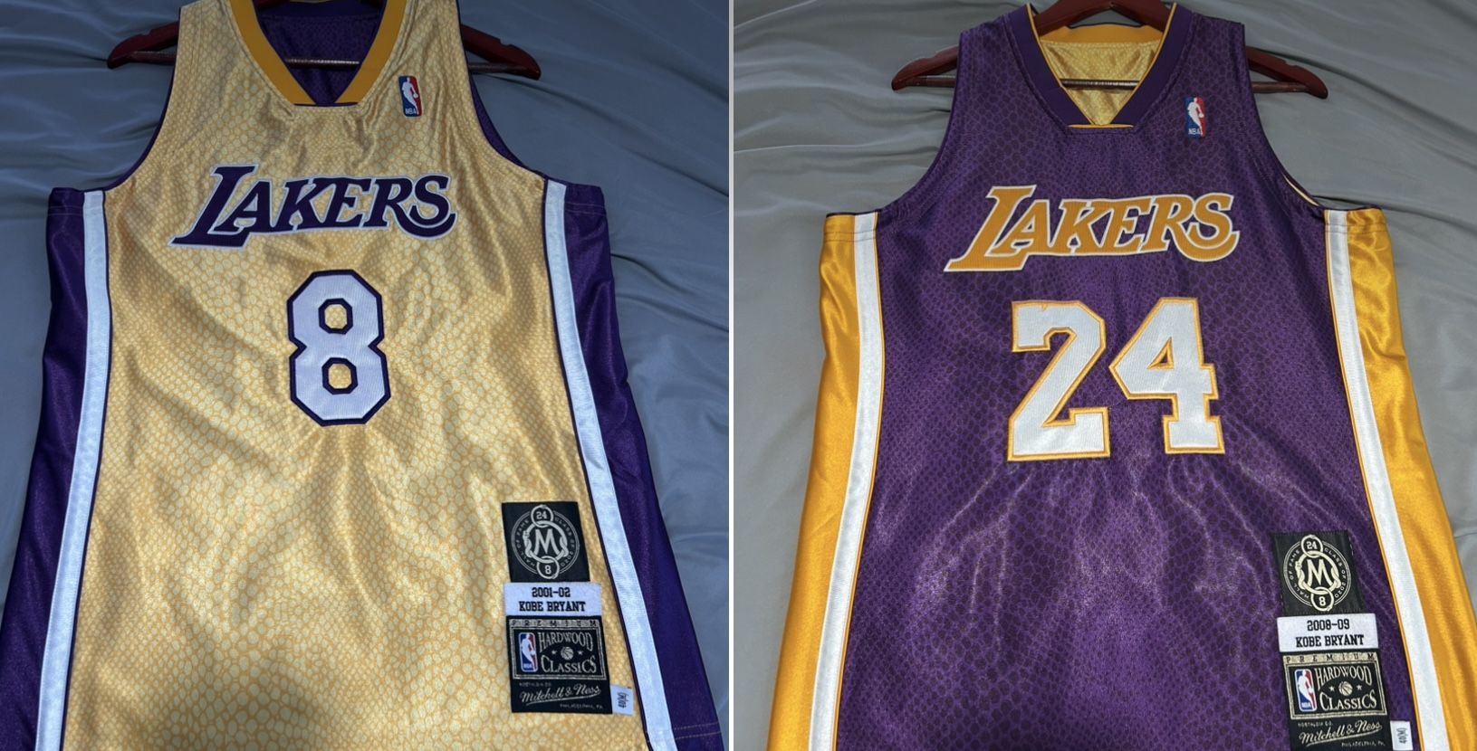 Mitchell & Ness Kobe Bryant Los Angeles Lakers Reversible Jersey